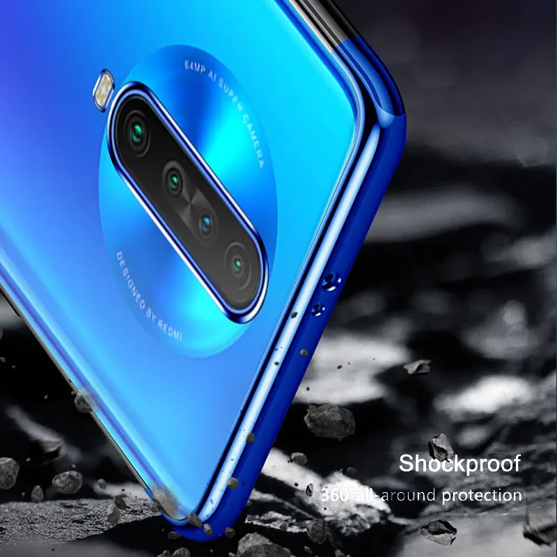Чехол для телефона KEYSION прозрачный мягкий силиконовый чехол Redmi K30 Note 8 Pro 8T 8A 7 7A Xiaomi