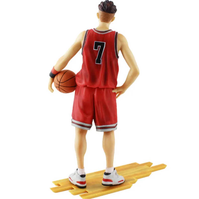 

Anime Slam Dunk Shohoku Miyagi Ryota No.7 PVC Action Figure Basketball Hanamichi Sakuragi Collectible Model Toy Doll 21cm