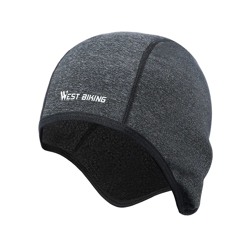 Мужская зимняя шапка велосипедная Кепка s ветрозащитная Теплая Флисовая бини