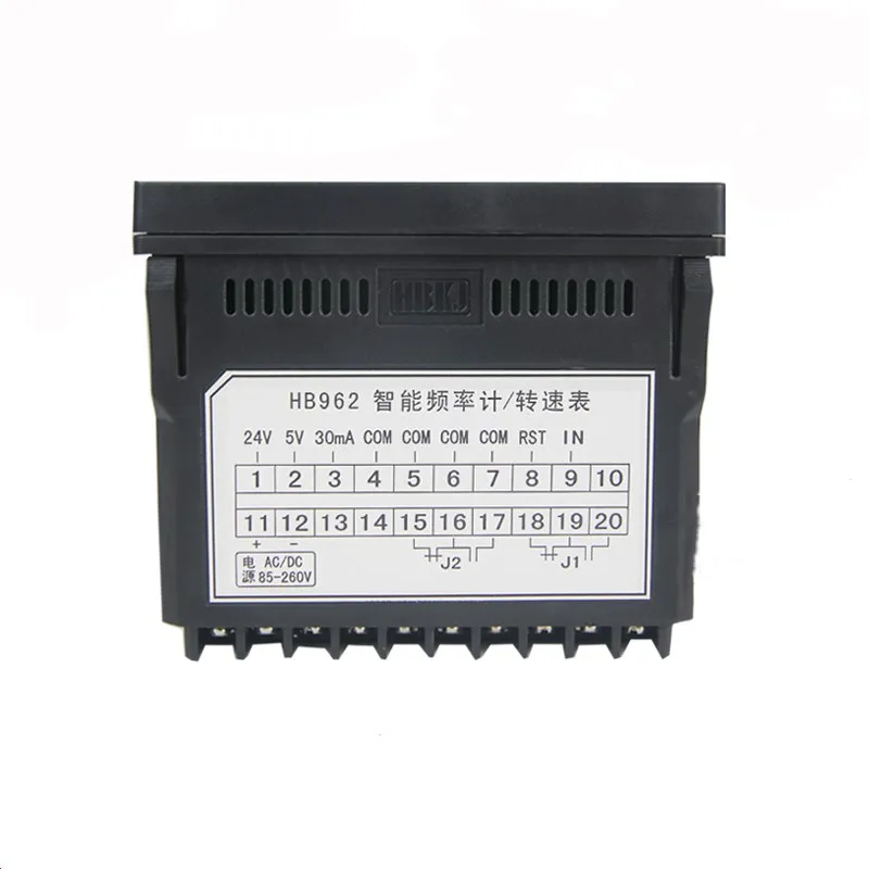 Счетчик частоты/Тахометр/линейный измеритель скорости HB962 с двумя настройками и