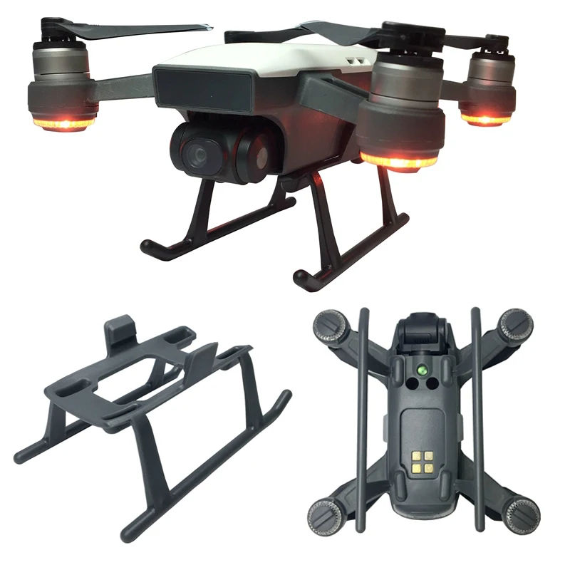 Посадочное шасси для дрона DJI Spark высота 3 см удлинитель ножек легкий вес