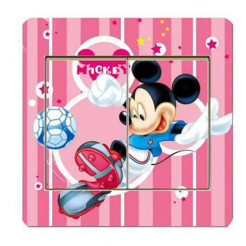 1 шт. хит продаж милый стикер с Микки Маусом детская комната спальня домашняя