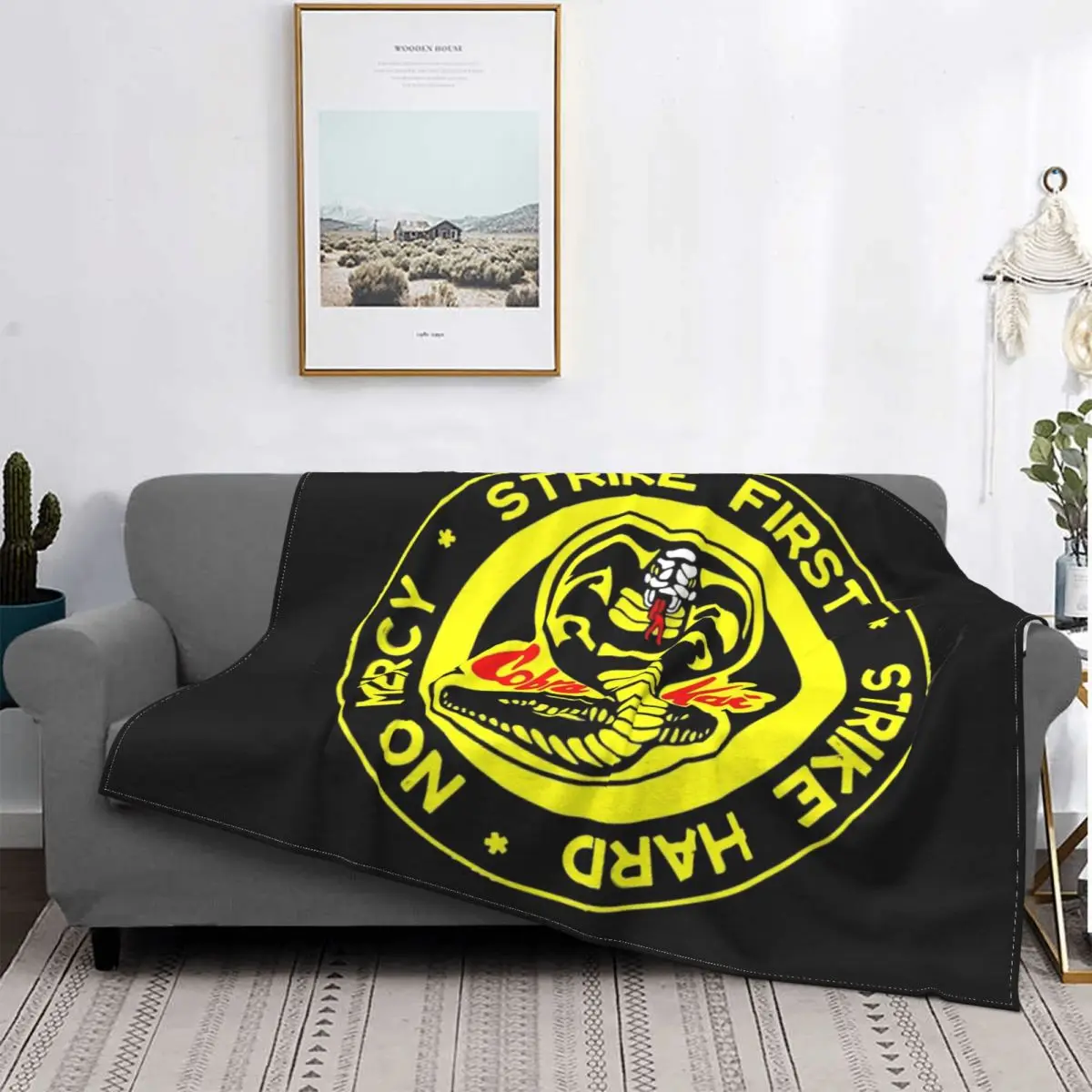 

Одеяло Cobra Kai, покрывало для кровати, плед, муслиновое летнее одеяло, пляжное полотенце, роскошное