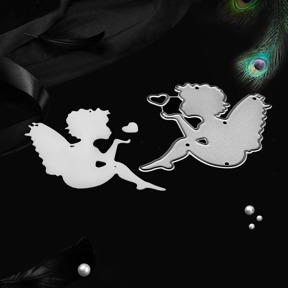 Металлические штампы для вырезания форма лоза ангела скрапбукинга бумаги