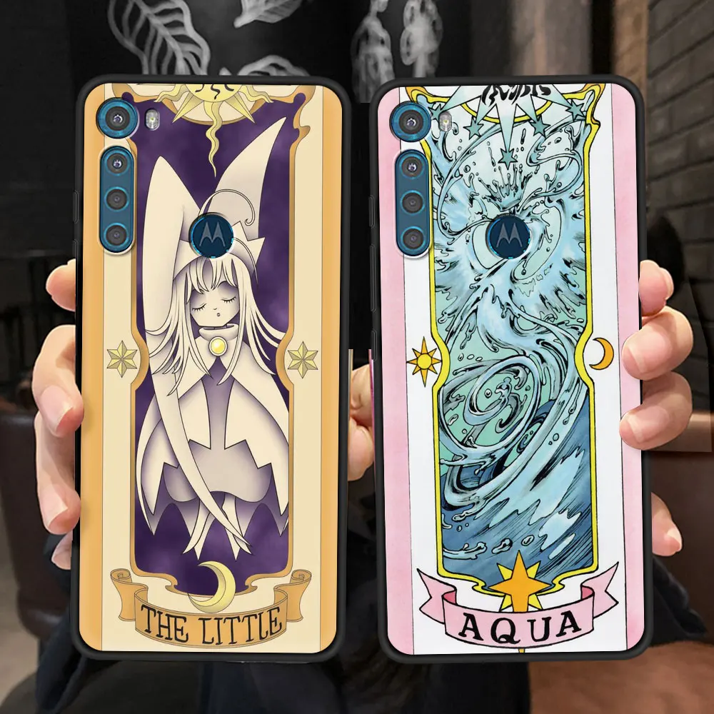 case for motorola moto g9 play g8 power lite one fusion plus hyper g30 g10 soft g stylus phone coque fundas sakura magic card free global shipping