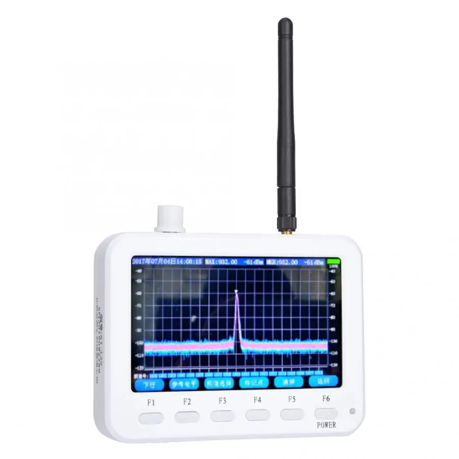 XT 360 AT Портативный анализатор спектра сигнала измерительный прибор 30 МГц ~ 6000