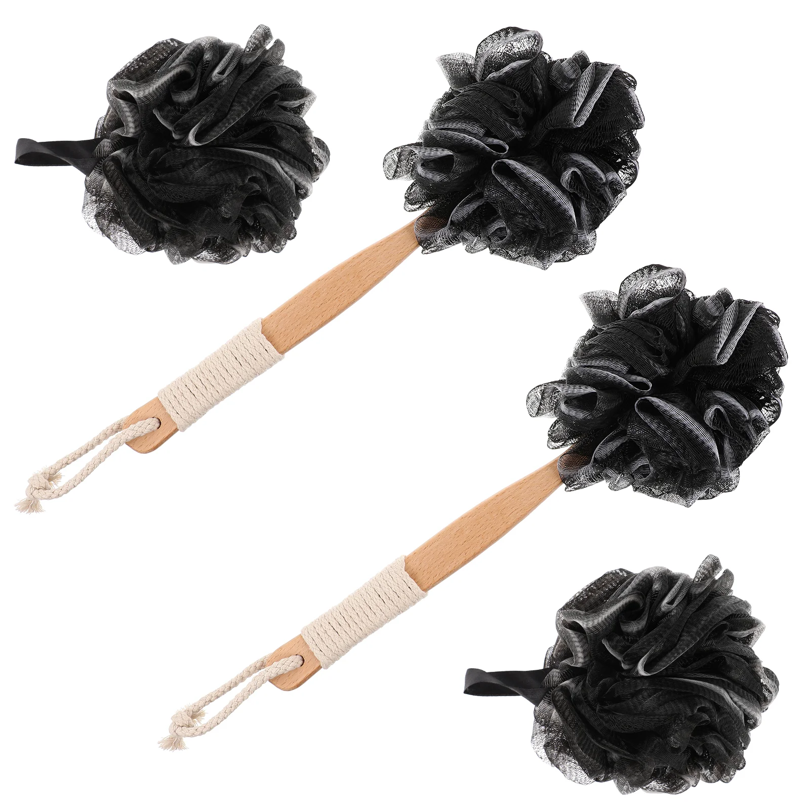 

4 шт., щётка для чистки тела, с ручкой