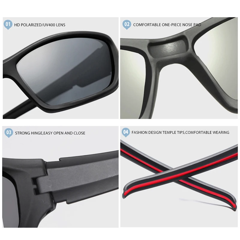 Очки солнцезащитные поляризационные для мужчин и женщин UV400 | Аксессуары одежды