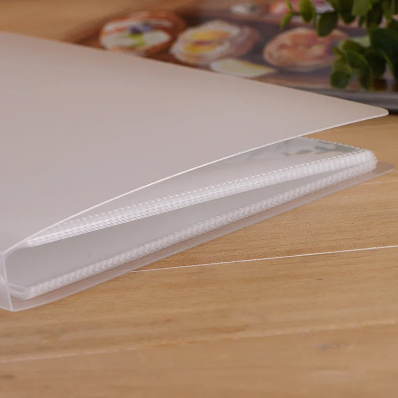 80 карманов 5R 7 дюймов прозрачная вставка тип ПП фотоальбом держатель открыток