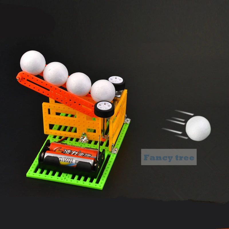 Набор для самостоятельной сборки физики двухколесная шаровая машина