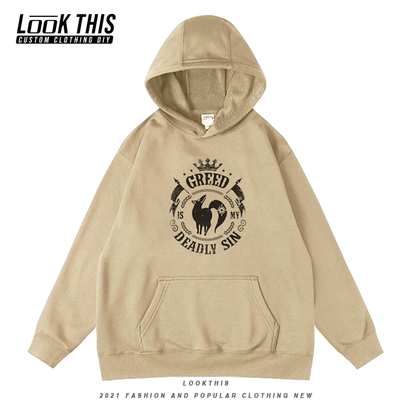 

The Seven Deadly Sins Mens Anime Loose Long Sleeves Hoodie Autumn New Cool Pullovers Teen Oversized Tops Boy Harajuku Streetwear