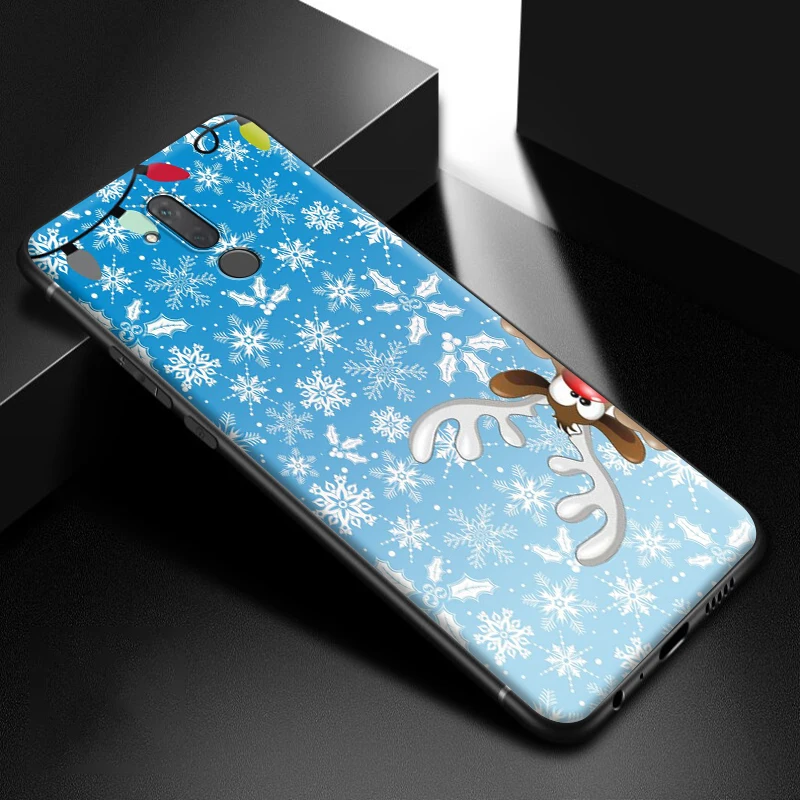 Рождество Evergreen желоб Санта олень силиконовый чехол для Huawei Nova 6 7 SE 2 2i 3 3i 4 4E 5 5i 5T Lite