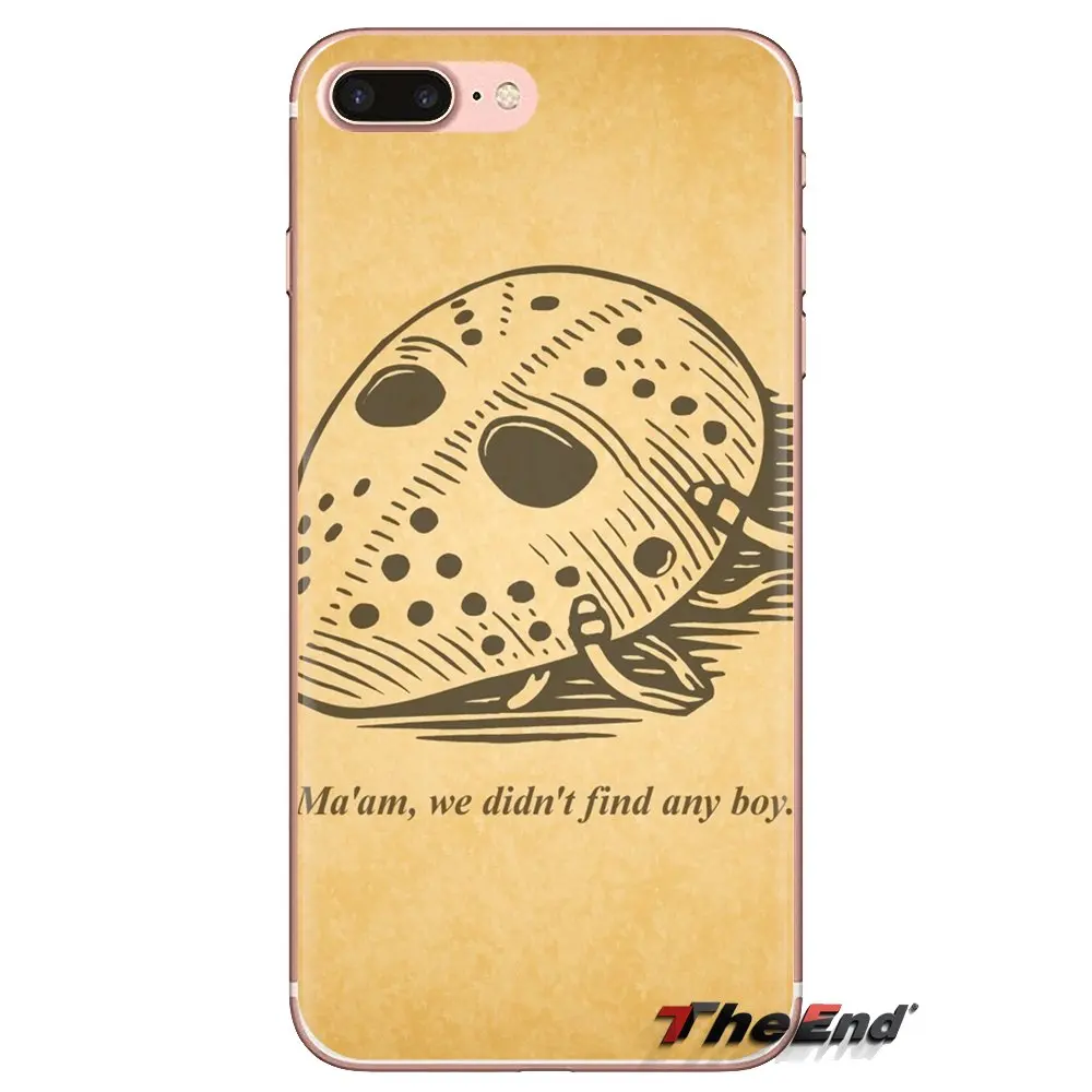 Чехлы для телефонов пленка ужасов пятница 13-я маска huawei Honor 7X V10 6C V9 6A Play 9 mate 10 Pro Y7 Y5