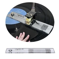 1pcs adjustment ruler calibration ruler pickup distance gauge turntable tool stylus protractor alignment phonograph accessories