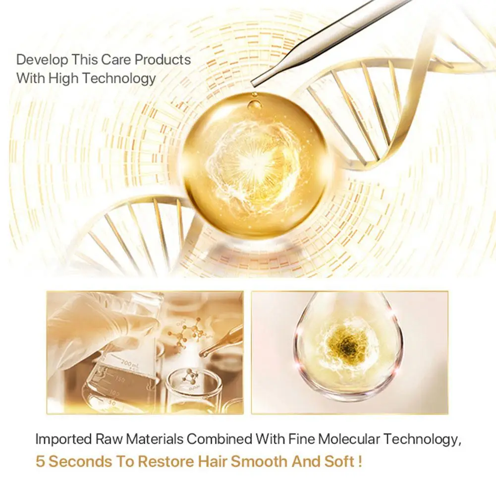 

60ml Magical Hair Treatment Mask Repairs Damage Restore Soft Hair Keratin Hair Care & Scalp Treatment