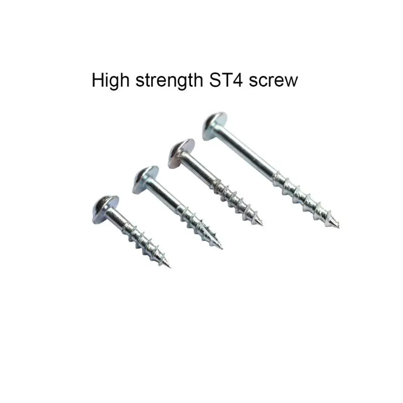 

100pcs Pocket Hole Screws Coated Cross Self Tapping Drive Screw for Pocket Hole Jig System Woodworking Tool