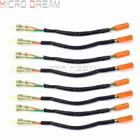 Для Kawasaki KLE650 Versys ниндзя ZX ER Z 125-1000 передние и задние указатель поворота мигалка провод адаптер инструменты для наращивания волос кабель для подключения к сети