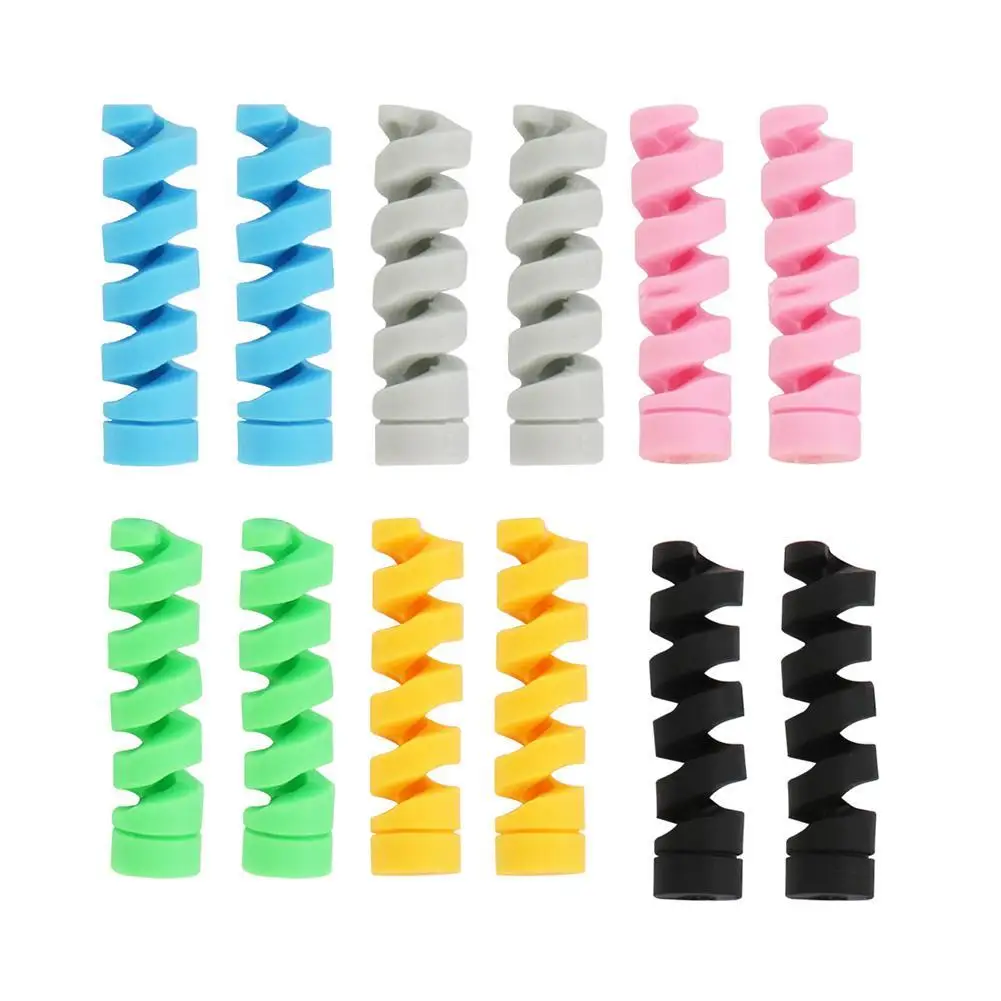 

New Arrival 10Pcs Cable Protector Wire Cord Organizer Charging Protector Iphone Dropshipping Cable For Apple V2Z6