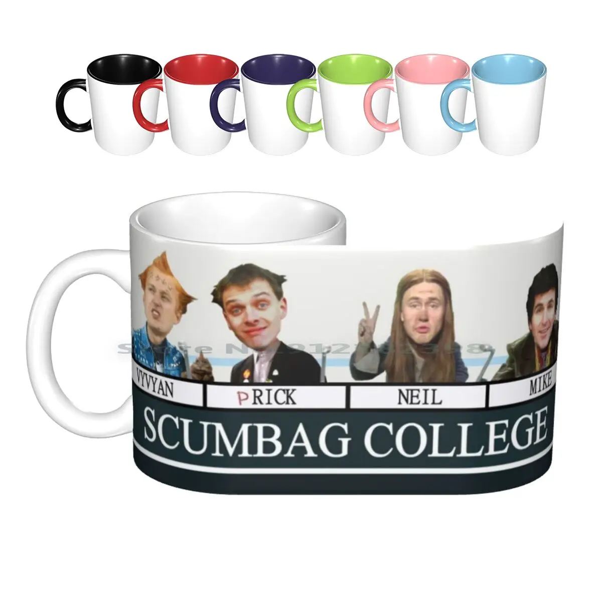 

The Young Ones Scumbag College Ceramic Mugs Coffee Cups Milk Tea Mug The Young Ones Young Ones Scumbag College University Uni