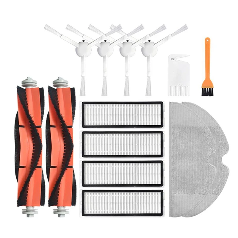 

Запчасти для робота-пылесоса Xiaomi Mijia 1C, боковая щетка, фильтры, запчасти, роликовая щетка