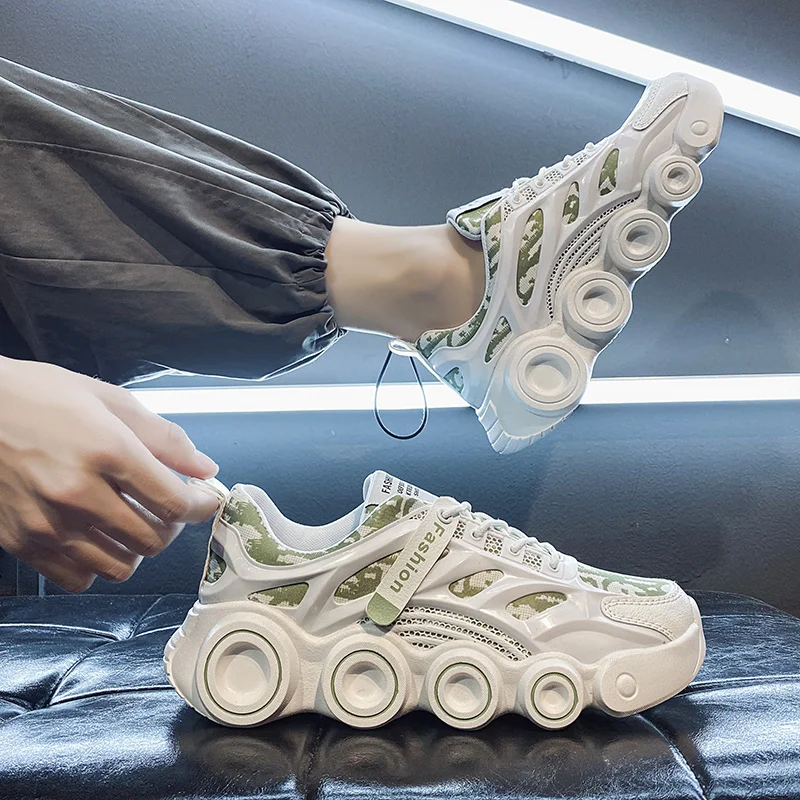 

2021 New Men Shoes Sport Anti Slip Mens Running Trainers Hard-Wearing Trail Running Shoes Man Autumn Jogging Sneakers Men