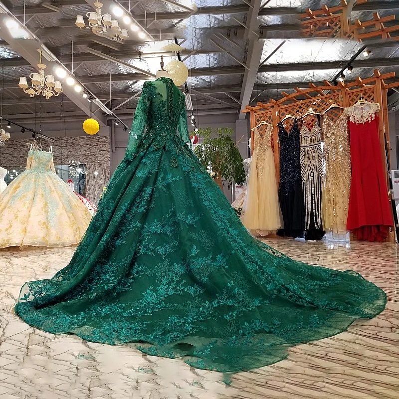 AIJINGYU Luxurious Stars Vintage Green Luxury Dubai Best Plus Size Beach Evening Dress