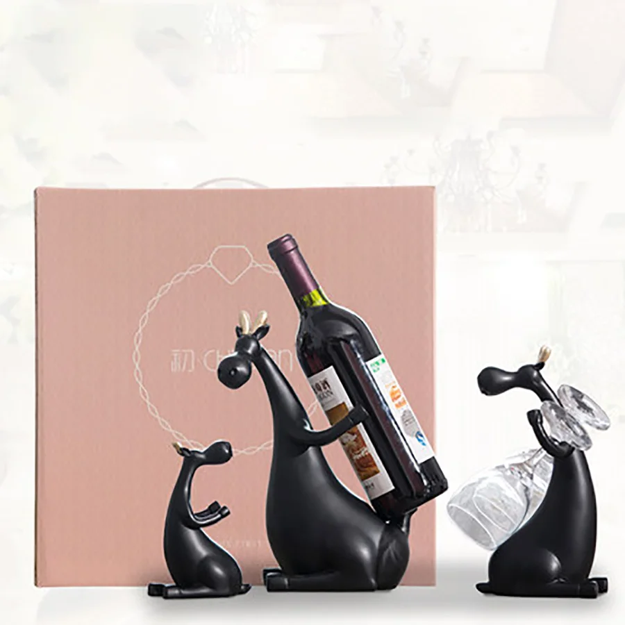 Винная стойка в современном минималистском стиле декоративное ремесло