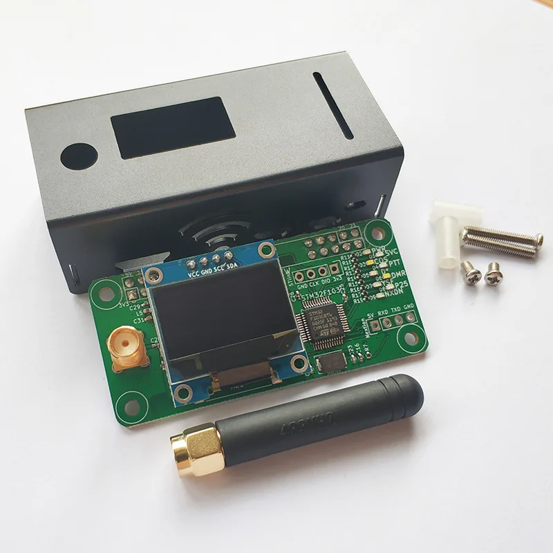 Jumbospot MMDVM Поддержка точки доступа P25 DMR YSF DSTAR NXDN POCSAG mode+ OLED+ чехол для Raspberry Pi-Zero W, Pi 3, Pi 3B