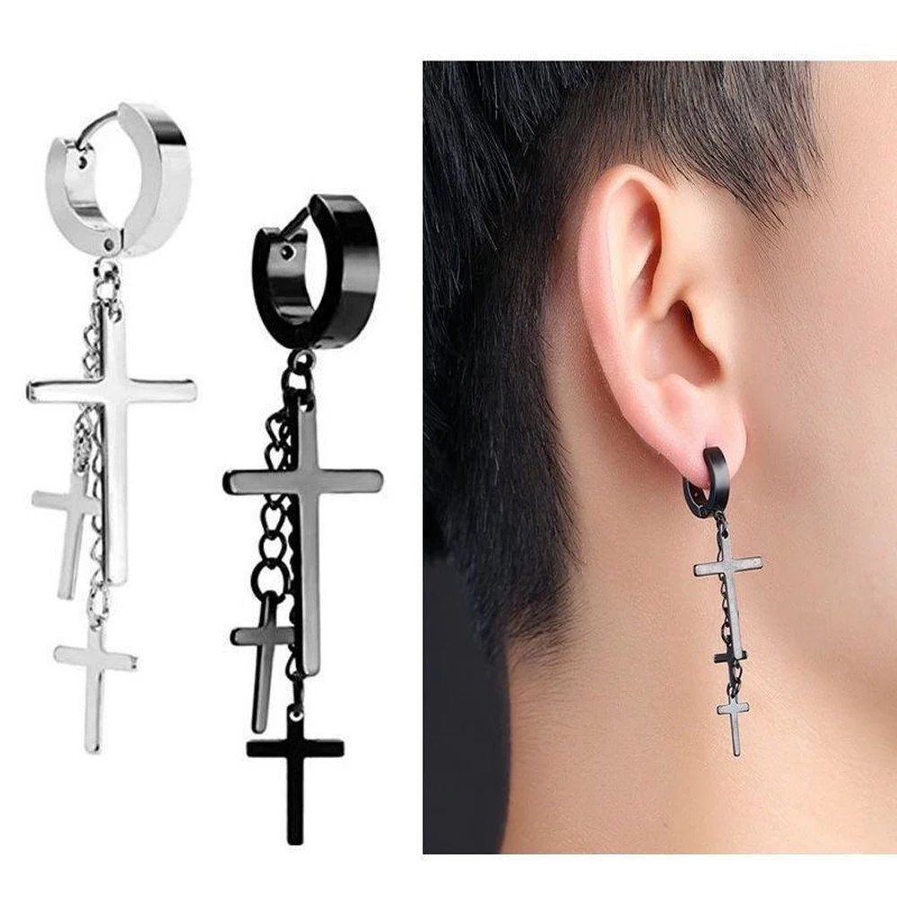 1 пара серьги гвоздики из нержавеющей стали для пирсинга|Серьги-гвоздики| |