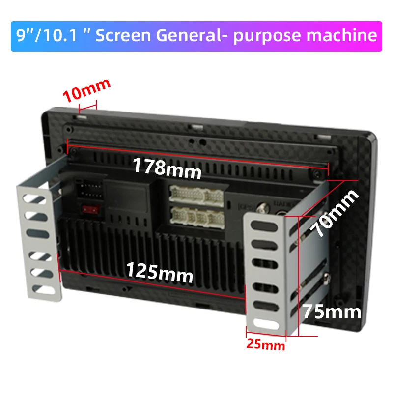 Vtopek 10.1" DSP Android 10 Universal Car Radio Multimedia Video Player Navigation GPS for Nissan Kia Honda VW 2 din Stereo |