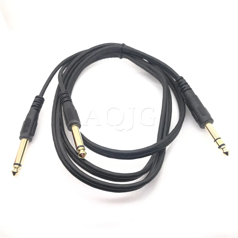 Разветвитель Y-образного кабеля 6 35 мм 1/4 дюйма для двух