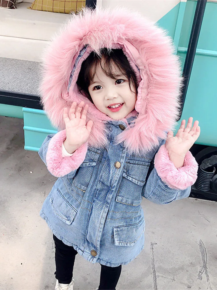 Baby Girl Clothes Long Sleeve Coats Toddler Zipper Jackets Lace Princess Coats Petals Bow Winter Clothes