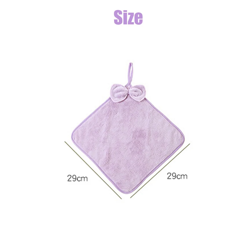 Butterfly Knot Cartoon Thickened Towel Kitchen Hanging Water | Дом и сад