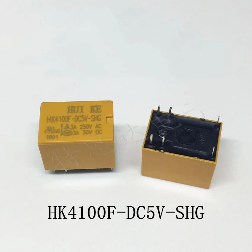 

10pcs 100% NEW JRC-21F 5V HK4100F-DC5V-SHG Volt Power Relay 6PIN