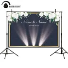 Allenjoy фоны для фотосъемки Свадьба Роза цветок Золотая граница любовь пользовательские студийные фоны фотография фотобудка фотосессия