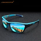 Солнцезащитные очки LongKeeper зеркальные для мужчин и женщин, Классические поляризационные, для вождения, спорта на открытом воздухе, брендовые дизайнерские