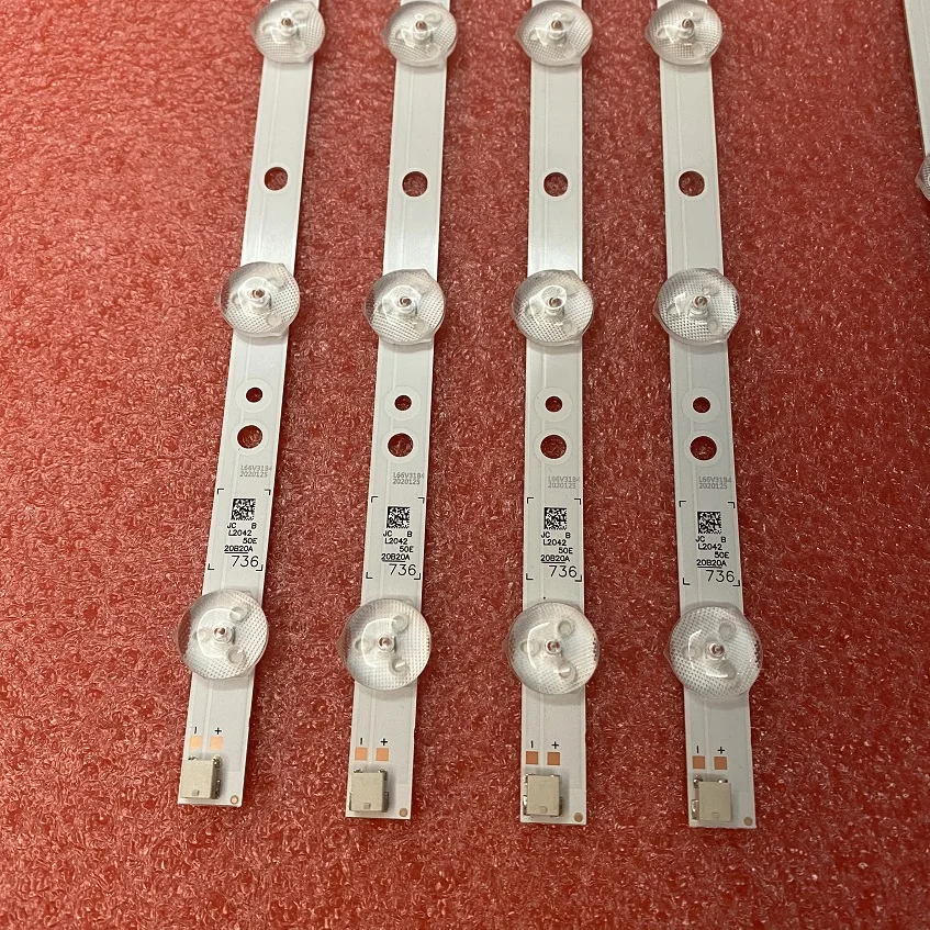 8 шт. светодиодная подсветка для Samsung UN50J6200 UN50H6201 UN50H5203 UN50EH5000 UN50EH5300 UN50H6203 UN50FH5030