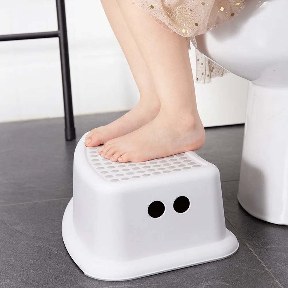 Los ninos pisan el taburete para cambiar del zapato lavado bebe acolchado antideslizante del|Стулья и табуреты для ванной| |