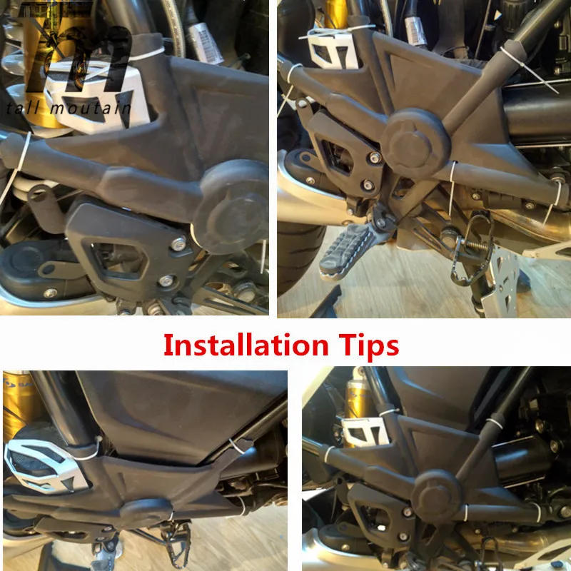 

Motorcycle Left & Right Full Frame Cover Guard Protector Panel for BMW R1200GS LC R 1200 GS 1200GS ADV Adventure 2013-2019 2018