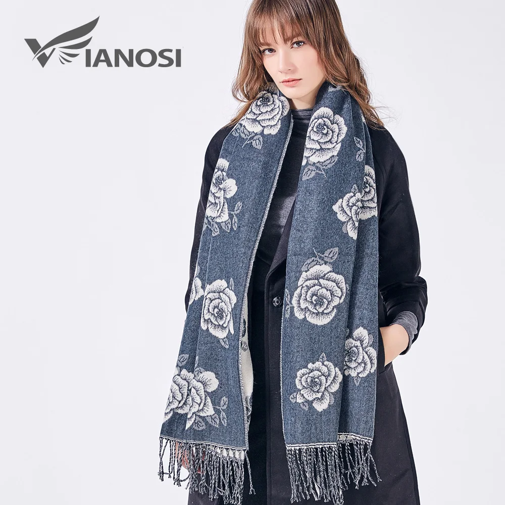 

[VIANOSI] 2019 Летний Шелковый шарф женщины печати шали модные цветочные бандана брендовые шарфы для женщин Роскошные хиджаб большие размеры палантин