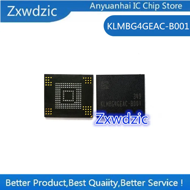 

2pcs 100% New Original KLMBG4GEAC-B001 32G BGA Memory Chip KLMBG4GEAC B001