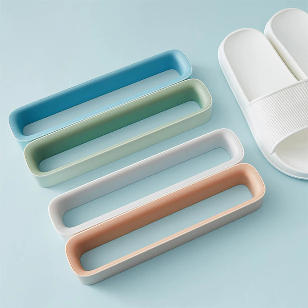 Stereo Shoe Rack Saves a Space to shoe storage Receive Without Mark Wear Bathroom Wall Hang Type Slipper Shelf | Дом и сад