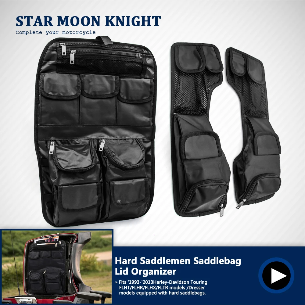 Saddlemen Жесткий сумки крышка Организатор + бортами из жесткого Сумка для хранения