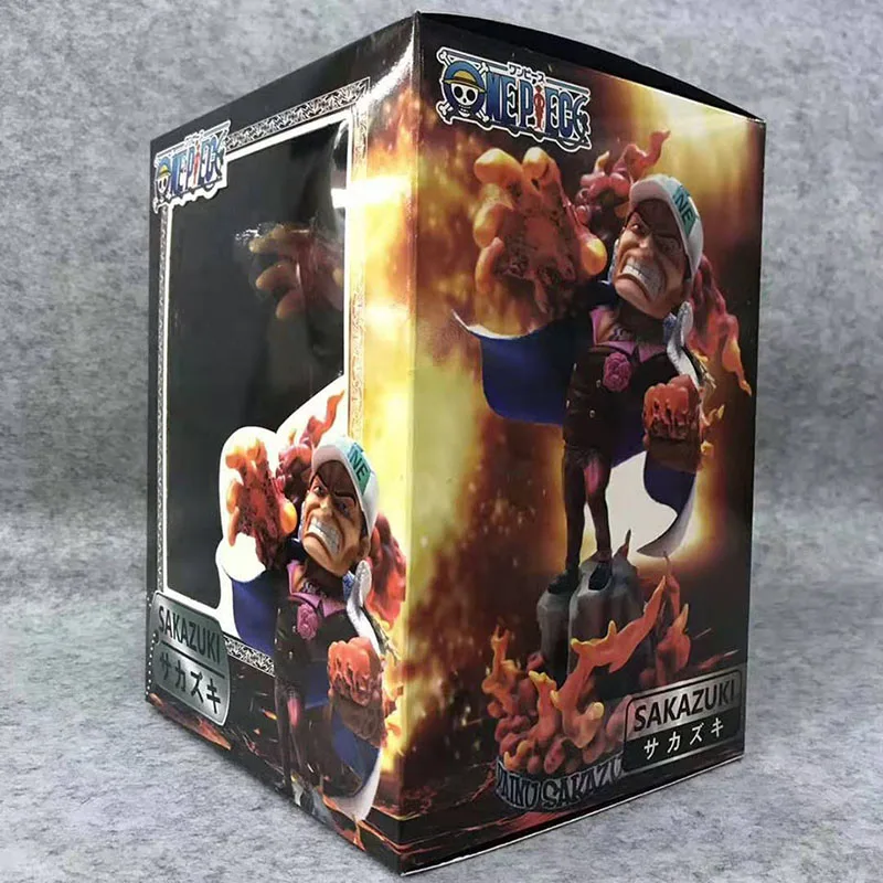 

Japanese Anime One Piece GK Sakazuki Statue Admiral Generals Fighting Edition PVC Action Figure Toy Collection Model Toys Gift