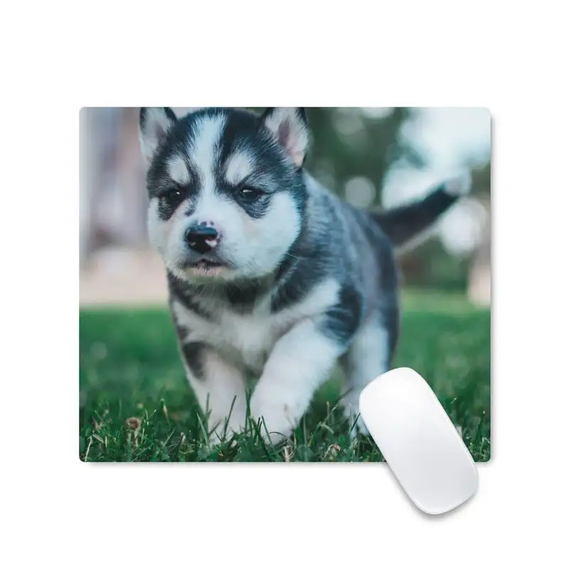 

dog cute Office Mice Gamer Soft Mouse Pad Desk Table Protect Office Work Square Mouse Mat pad Non-slip Cushion