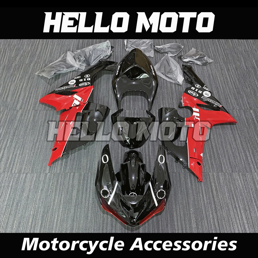 

НОВЫЕ комплекты обтекателей для литья под давлением ABS, подходят для KAWASAKI ZX-6R 636 2005 2006, комплект кузов, аксессуары для мотоциклов