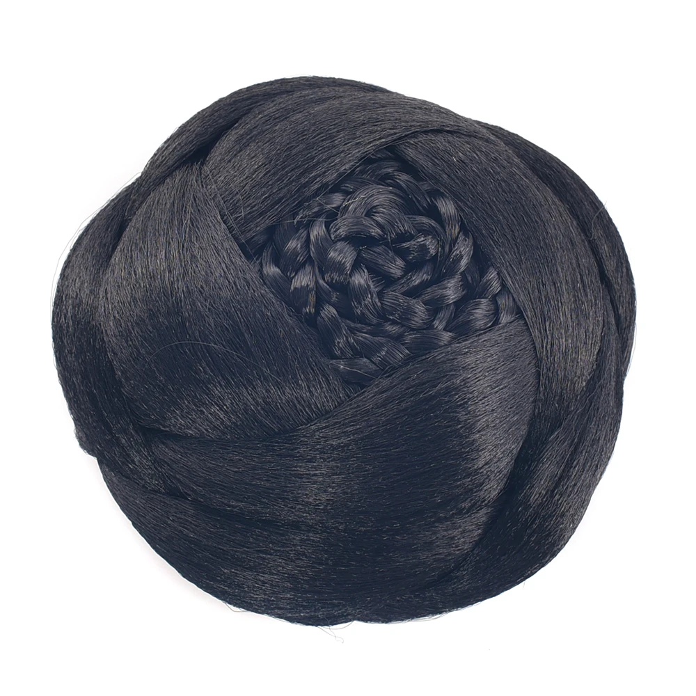 

Soowee Synthetic Hair Chignon Fake Hair Bun Cover 27/613 Crochet Hair Curly Hair Accessories Hair Buns for Women