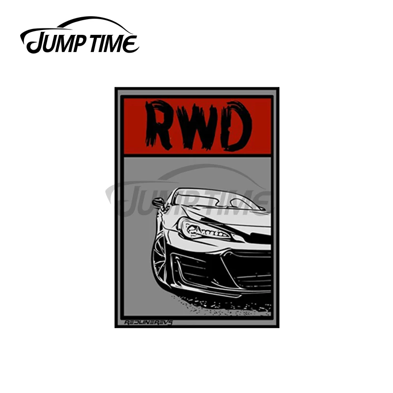 Время скачка 13x6,8 см для BRZGT86FRS RWD самодельные мотоциклетные автомобильные наклейки окклюзия наклейка с царапинами подходит для RV JDM украшение