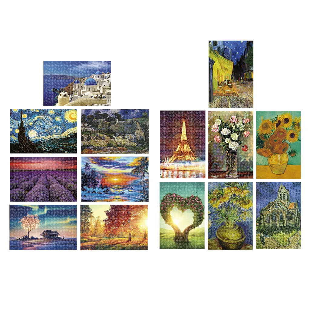 

Painting Jigsaw Puzzles Test Tube Game Entertainment Home Decor 6 x 4 Inches