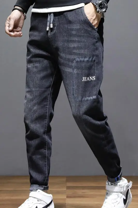

Casual Wide Leg Oversize baggy Jeans Cargo Denim Overalls Jeans for Men Trousers Men's Pants